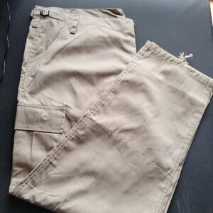 BDU Cargo Pants Men's XXL Regular TRU - SPEC Basics Tactical Khaki NWOT